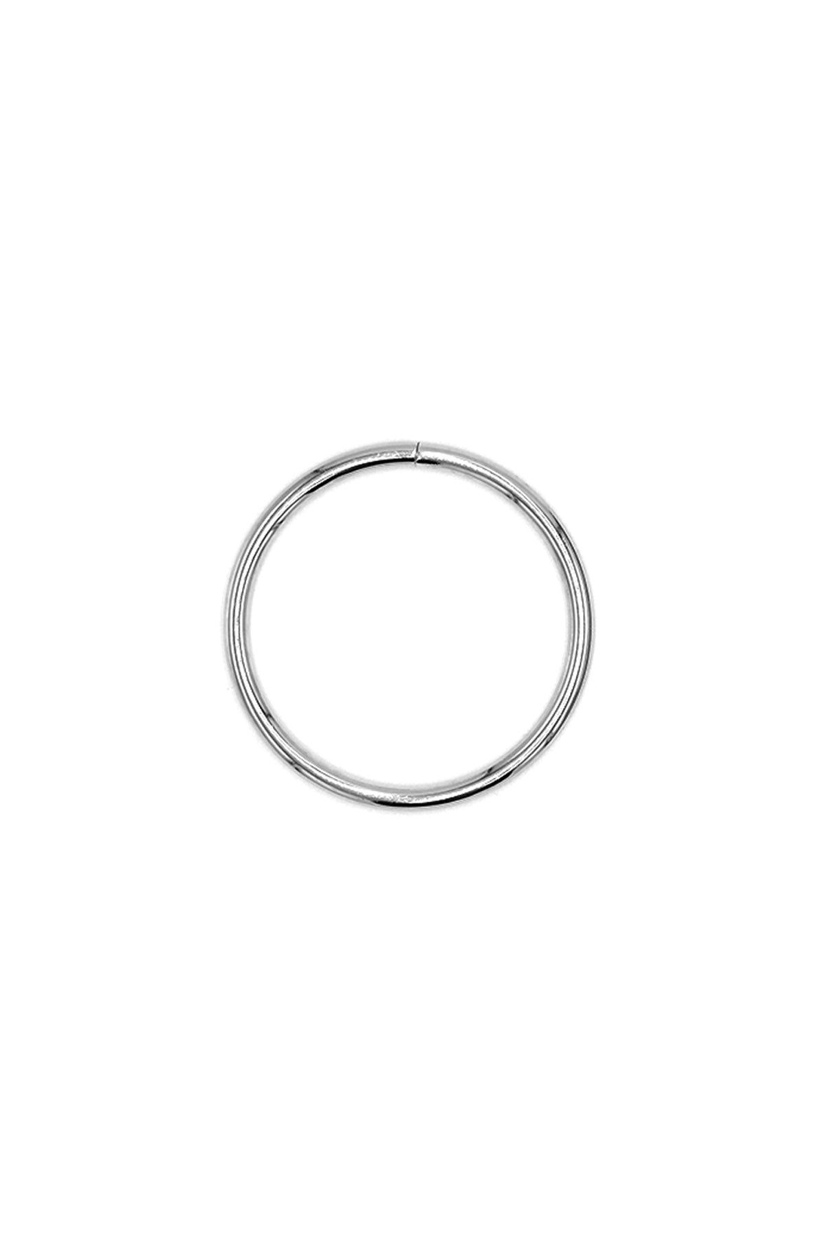 Chrome Cock Ring (2.5inch/7cm Diameter)