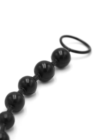 10'' Anal Beads - Black