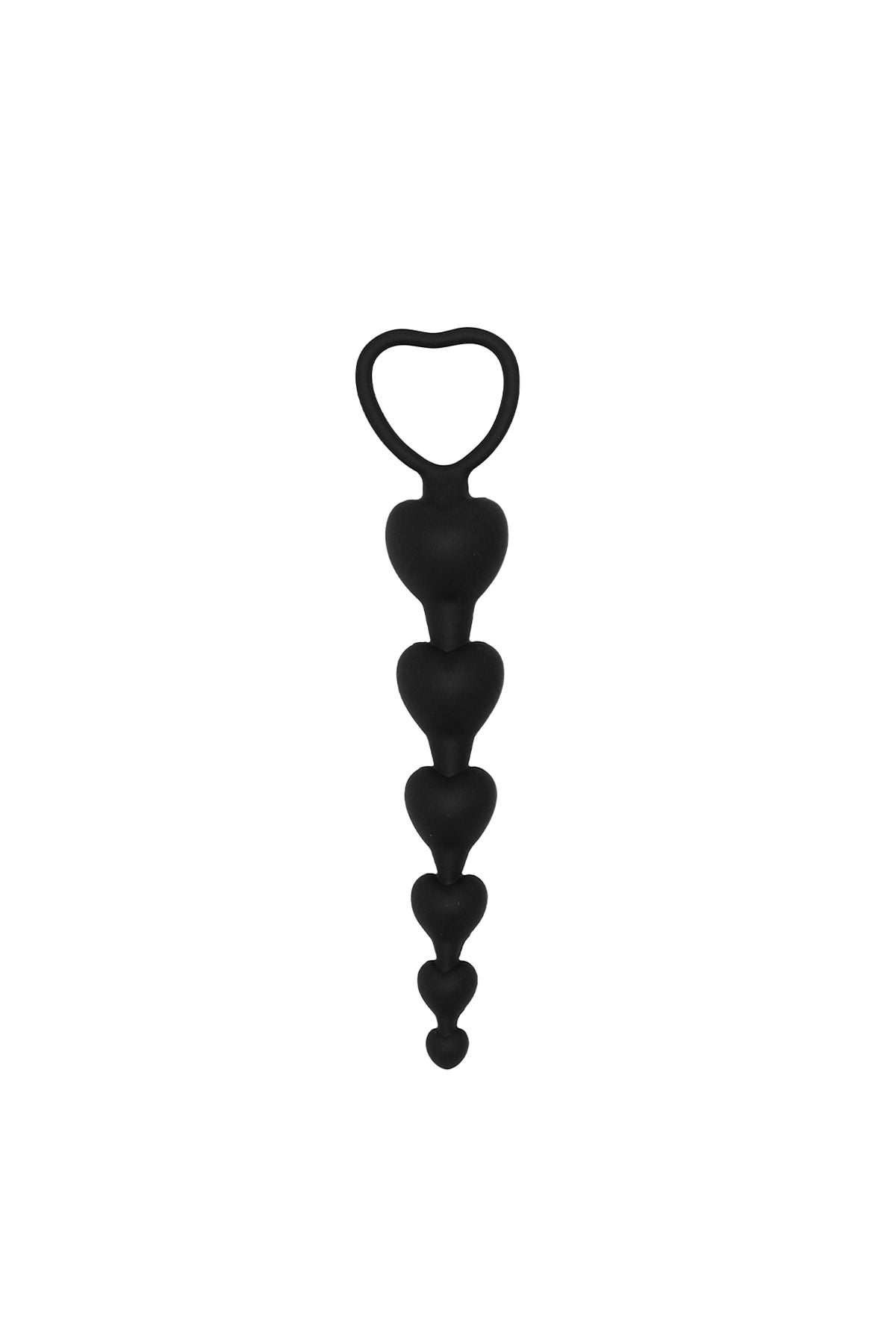 Silicone Anal Beads - Black