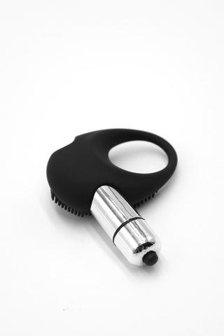 Vibrating Silicone Cock Ring