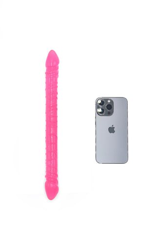 BFF Double-ended 13.5" Dildo - Hot Pink