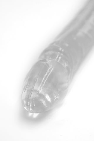 BFF Double-ended 13.5" Dildo - Clear