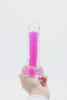 Glow-in-the-dark Classic 8'' Dildo - Electric Pink